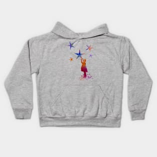 Stars and child Kids Hoodie